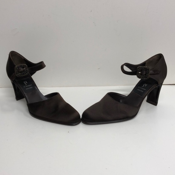 Di Sandro Made in Italy Brown Suede Mid Heel - Picture 2 of 4